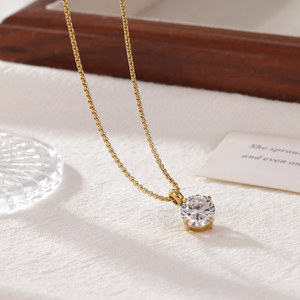 Collier en acier inoxydable avec pendentif délicat pour <span class=keywords><strong>maman</strong></span>, cadeau Showfay pour <span class=keywords><strong>maman</strong></span> 2632 - Product Image 5