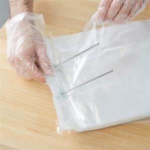 Rouleau de sacs en plastique perforés transparents biodégradables à 100% personnalisés - Product Image 2