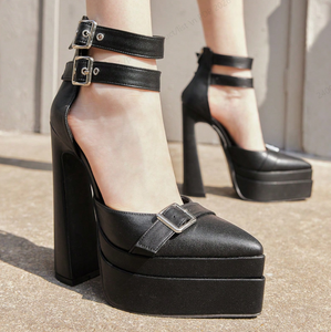 महिलाओं के पैर पैर पैर की एड़ी के जूते के साथ 8 सेमी पतली एड़ी के जूते के साथ 8 सेमी पतली एड़ी के जूते - Product Image 5