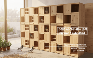 Duivenhok voor kweek en paren - verstelbare kooi, grote maat, meerdere opties - Product Image 6