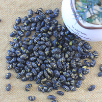 Haricots noirs grillés à sec et sains sans OGM Snack Soja salé croustillant avec saveur douce emballé en vrac ou en sac