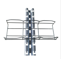 Bac à câbles professionnel en treillis métallique galvanisé en acier inoxydable, panier à câbles revêtu de zinc pour la pose de câbles industriels et de construction, capacité 120 kg