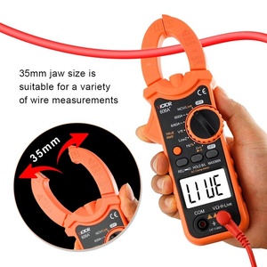 Pinza Amperimétrica Digital VICTOR 606A+ de 5999 Lecturas, 600A CA, 600V, NCV, Detección de Cable Bajo Tensión, Linterna, Multímetro de Baja Impedancia - Product Image 3