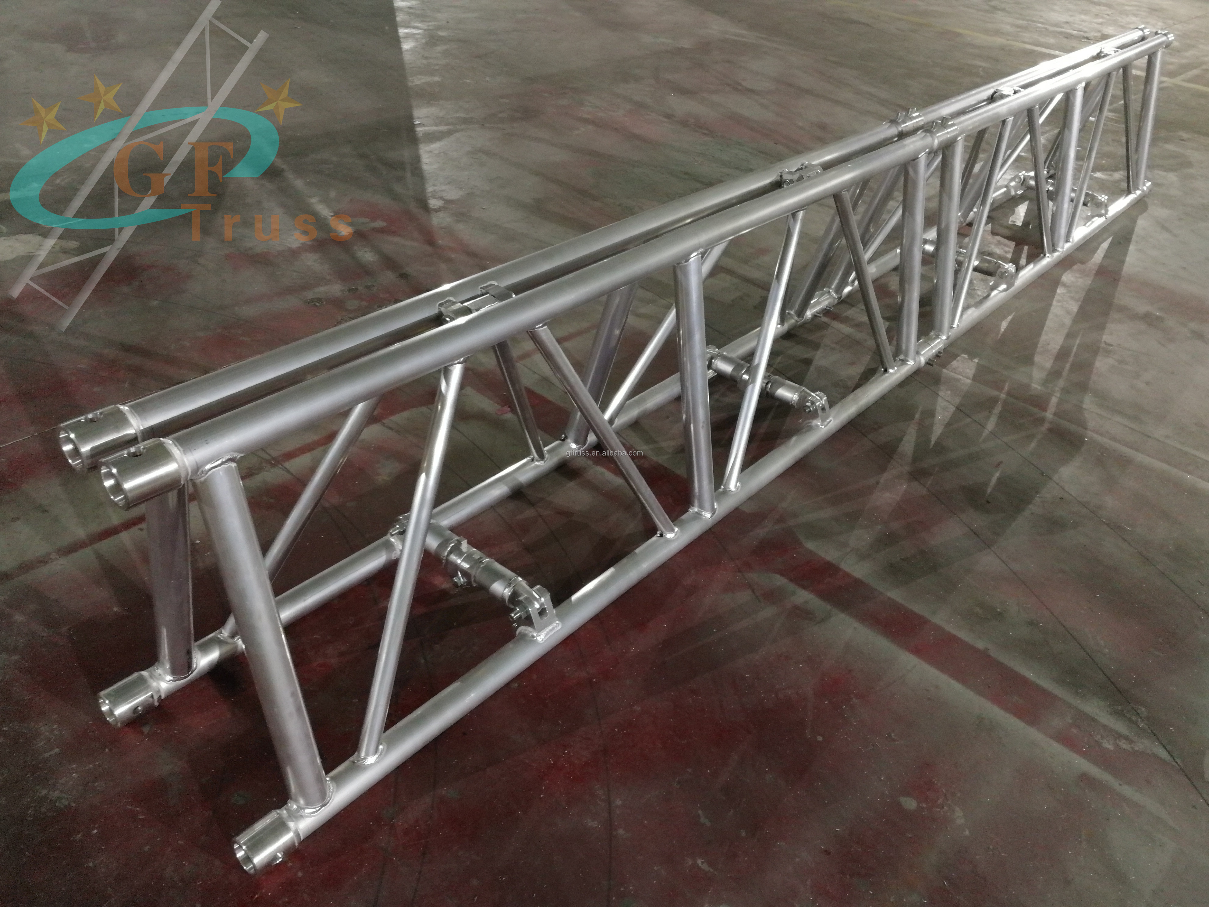 High Quality Spigot Aluminum truss Tubular foldable truss folding truss system