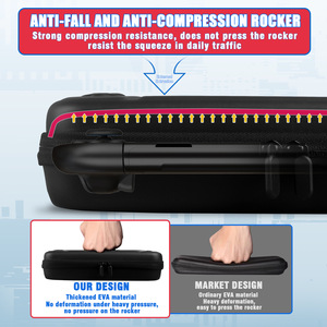 Nintendo <b>Switch</b> 2 Hard Carrying <b>Case</b> Large Size Protective Console <b>Case</b> With Storage Compartments For Game Accessories - Product Image 4