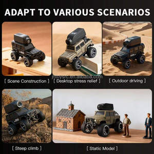 <span class=keywords><strong>Voiture</strong></span> RC <span class=keywords><strong>miniature</strong></span> en métal 1:64, télécommande 2.4G, caméra FPV 480P, contrôle par application Wifi, véhicule de course haute vitesse, cascades, escalade, jouets - Product Image 5