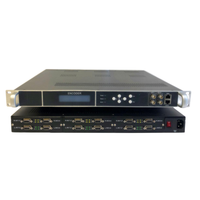 Codificador de Video Digital CATV Profesional de 24 Canales con Interfaz RCA, CVBS a IP, Codificación SD MPEG-2