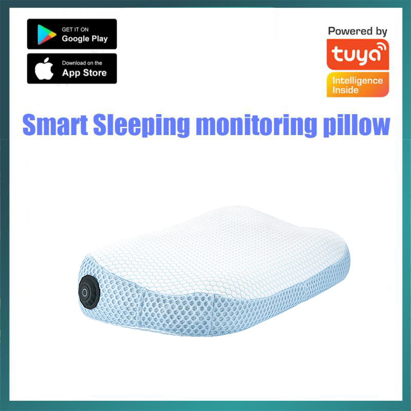 RSH Intelligent Healthy Anti-snore Smart Memory Foam Pillow Heating Sleep Monitoring Tuya APP Music Function Pillow