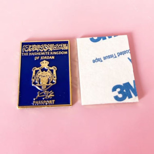 Pin de Esmalte Suave con Baño de Níquel Personalizado de Fábrica, Insignia Metálica con la Bandera de Jordania para Teléfono Móvil, Souvenir Turístico de la <span class=keywords><strong>Ciudad</strong></span> - Product Image 3