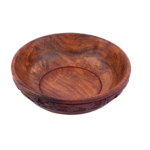 Ensemble de vaisselle en bois pour traiteur Bol en bois adapté au restaurant Bols et plats de service alimentaire - Product Image 5