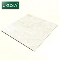Revendeurs de carreaux de céramique de couleur unie, salon, carreaux de sol en porcelaine nano-polie ivoire 600x600
