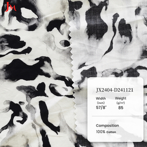 Tessuto Leggero e Morbido <span class=keywords><strong>in</strong></span> 100% <span class=keywords><strong>Cotone</strong></span> con Stampa Digitale per Abbigliamento Femminile, Vendita Calda - Product Image 2
