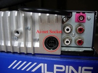 Pour adaptateur de câble audio auxiliaire Jvc KCE-121B Ai-Net 3.5mm pour Alpine