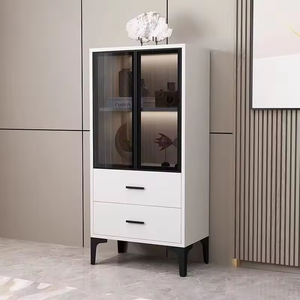 <span class=keywords><strong>Buffet</strong></span> Moderne Minimaliste en Fer pour Salles à Manger et Salons, Style Nordique Luxueux, Multifonctionnel, Écologique, Grand Meuble - Product Image 1