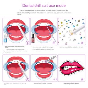Perceuse à dents <span class=keywords><strong>dentaire</strong></span> européenne américaine Rhinestones outil de colle transfrontalière pour perceuse à poteau <span class=keywords><strong>dentaire</strong></span> perceuse décorative - Product Image 3