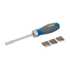 Silverline <b>12</b>-in-1 Multi-Bit <b>Ratchet</b> Screwdriver <b>12</b>-in-1 - Product Image 1