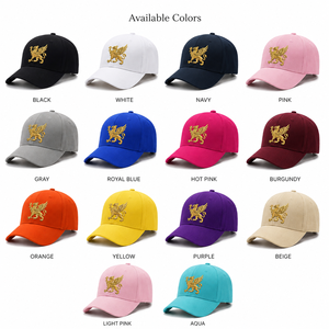 OEM Baseball Cap Embroidery 3D Logo Fitted 100% Cotton 5 Panel 6 Panel Print <b>Hat</b> Golf <b>Hats</b> With Custom Logo - Product Image 5
