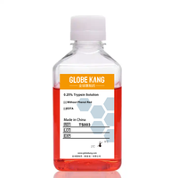 Support personnalisé OEM sans rouge de phénol et EDTA Solution de trypsine de haute qualité pour la recherche chimique