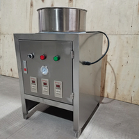 Semi-automatische 30KG/H knoflookschilmachine met geluidsarme constructie, knoflookschiller en -schilmachine voor kleine voedselwinkels