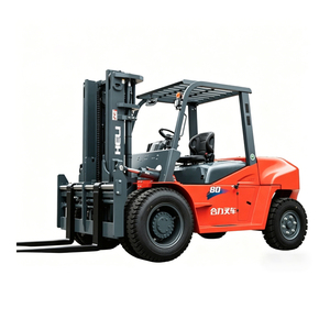 รถยกดีเซล 8 ตัน รุ่น CPC80 พร้อมเกียร์ เครื่องยนต์ และลูกปืนด้านซ้าย รับน้ำหนักได้ 8000 กก. รถยกแบบเครื่องยนต์สันดาปภายใน - Product Image 1