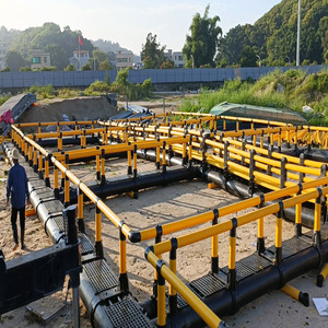 กระชังเลี้ยงปลา HDPE แบบแยกส่วนทรงสี่เหลี่ยมสำหรับการเพาะเลี้ยงสัตว์น้ำเชิงพาณิชย์ - Product Image 6