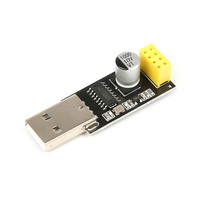 Adaptador Programador ESP01 UART GPIO0 ESP-01 Adaptador para Comunicación Inalámbrica por Computadora y Microcontroladores