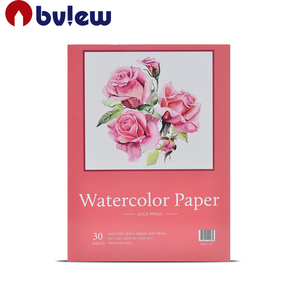 Bview Art Popular Cold Press 4 lati rilegati blocco acquerello 9x12 pollici per Watercolorist - Product Image 6