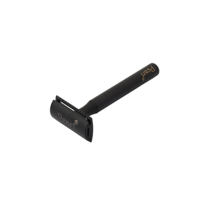 Custom/Madhav Metal Simple Design Double Edge Shaving Safety <b>Razor</b> with Brass Handle and Stainless Steel Blade for <b>Men</b> - Product Image 1