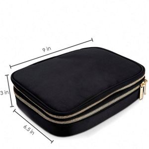 BSCI factory Travel Organizer display Case Tangle-Free Space-Saving Compact and Portable <b>box</b> <b>Storage</b> custom logo - Product Image 1