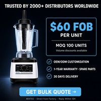 Produsen Blender Komersial OEM/ODM Mencari Distributor -- MOQ 300+ Set, Branding Kustom Tersedia MIXTEC