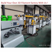 FLD25 FLD35 FLD45 extrudeuse de filament 3D pla pellets