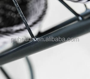 رفوف عرض سوبر ماركت 3 طبقات مع حامل سلال الروطان المتنقلة من بولي بروبلين حامل سلة خضروات من الخوص البلاستيكي - Product Image 2