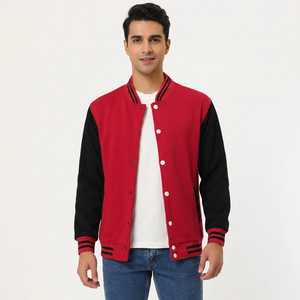 Chaquetas Varsity para Hombre de Alta Calidad, Estilo Urbano, con Opción de Logotipo Personalizado, Resistentes al Viento y Ecológicas, para Invierno - Product Image 1
