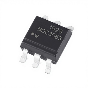 อุปกรณ์ช่วยแยก MOC306 MOC3063S-TA1ประสิทธิภาพสูง Hentet 5KV <span class=keywords><strong>Triac</strong></span> 6-SMD MOC3063S-TA1 1CH - Product Image 1