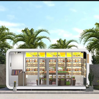 Maison préfabriquée personnalisée Maison modulaire Apple à cadre en acier/petite maison de bureau mobile
