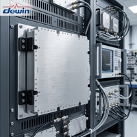 Amplificateur de puissance à semi-conducteurs 200W bande Ku SSPA 13,75-15 GHz, module amplificateur de puissance GaN avec RS485 pour communication par satellite