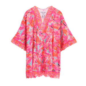 VESTIDO Robe de plage style papillon à manches mi-longues 88x54cm, cache-maillot de bain - Product Image 2