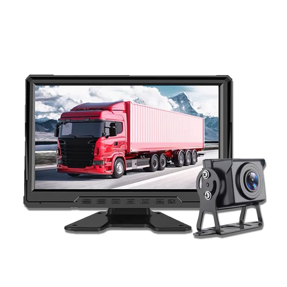 E-Too 유니버설 Ahd 1080P 버스 백업 카메라 대형 차량 트럭 Rv 리버스 카메라 24V 보안 박스 트럭 후면보기 카메라 버스
