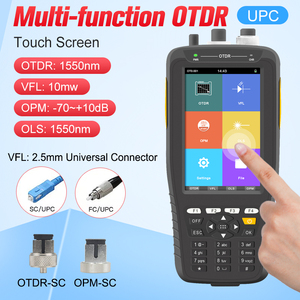 टच स्क्रीन ऑप्टिक फाइबर ओटीडीआर टेस्टर 10nw 1310/1550nm -70/26db vfl ऑप्टिकल पावर मीटर प्रकाश स्रोत Tm290 में निर्मित - Product Image 4