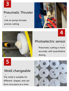 Speed Adjustable <b>Grain</b> <b>Product</b> Making Machine Pneumatic Dough Divider Machine - Product Image 6
