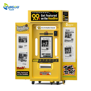 Station de selfie Photomaton rétro intelligent automatique avec caméra Wi-Fi/Bluetooth <span class=keywords><strong>Impression</strong></span> instantanée Photomaton selfie - Product Image 1