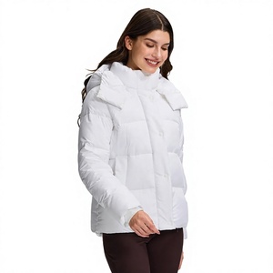 Comfortable women Puffer <b>Jackets</b> Solid Color Winter Warm Stylish women Puffer <b>Jacket</b> Made In Pakistan - Product Image 1