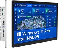 PC industriel tout-en-un 15', 8 Go de RAM DDR4 et un SSD M.2 de 128 Go pour la surveillance de la production et la collecte de données