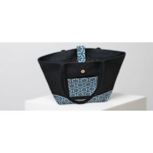 Sac de plage en jute, sac fourre-tout en jute laminé avec poignée rembourrée tissée, prix bas, produit de haute qualité, fabriqué en Inde - Product Image 5