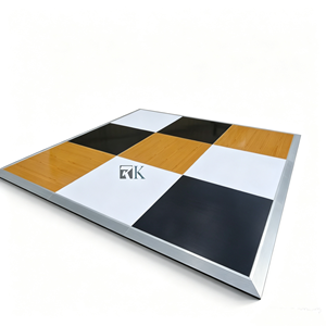 Plancher de danse en contreplaqué en gros pour événements, équipement de piste de danse pour fêtes et mariages - Product Image 1