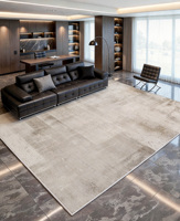 Tapis moderne de luxe pour la décoration de la maison, tapis minimaliste pour chambre à coucher et salon, tapis en polyester pour salon