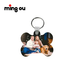 Fournisseur de porte-clés Porte-clés acrylique imprimé bricolage personnalisé Porte-clés acrylique vierge à sublimation