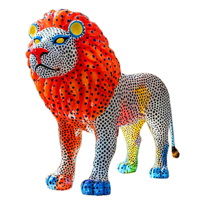 Sculptures de léopard en fibre de verre sur mesure pour l'extérieur <span class=keywords><strong>Animaux</strong></span> <span class=keywords><strong>sauvages</strong></span> Ornements de paysage sur le thème de la forêt pour l'artisanat en résine de paysage - Product Image 6