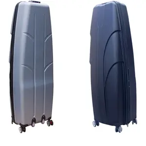 골프 항공 가방 커버 6 바퀴 하드 쉘 골프 여행 커버 가방 전체 보호 PC 하드 케이스 탑 골프 여행 가방