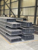 Viga de Acero Galvanizado por Inmersión en Caliente ASTM A572 para Construcción de Acero Estructural
